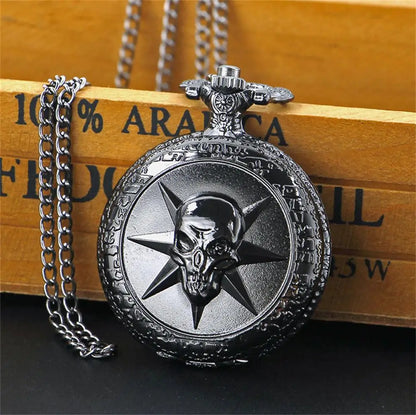 Penta Skull Insignia Pocket Watch