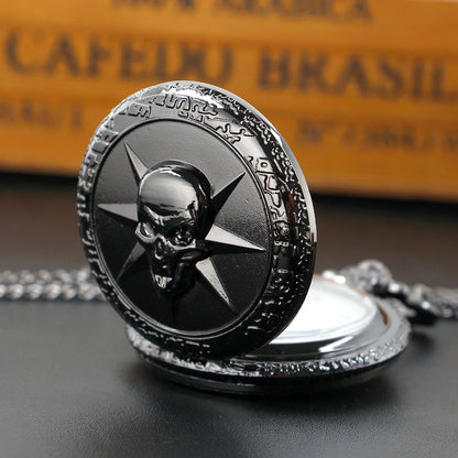 Penta Skull Insignia Pocket Watch