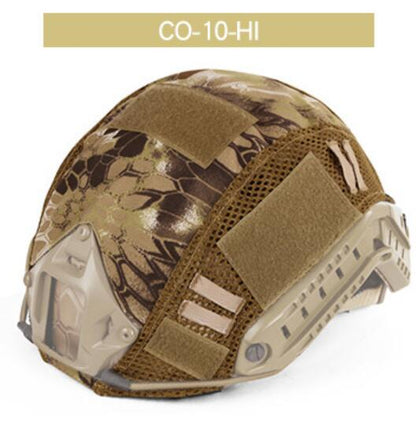 DIY Camouflage Helmet Cover