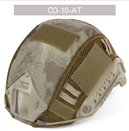 DIY Camouflage Helmet Cover