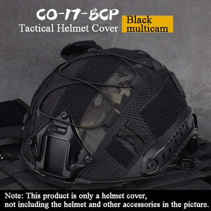 DIY Camouflage Helmet Cover